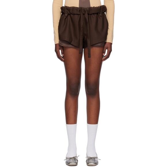 OPEN YY Rolled Waist Mini Shorts - 26 - Picture 1 of 4